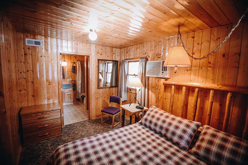 Cabin 27 bedroom.