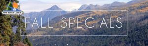 Pine River Lodge Fall Specials 2017